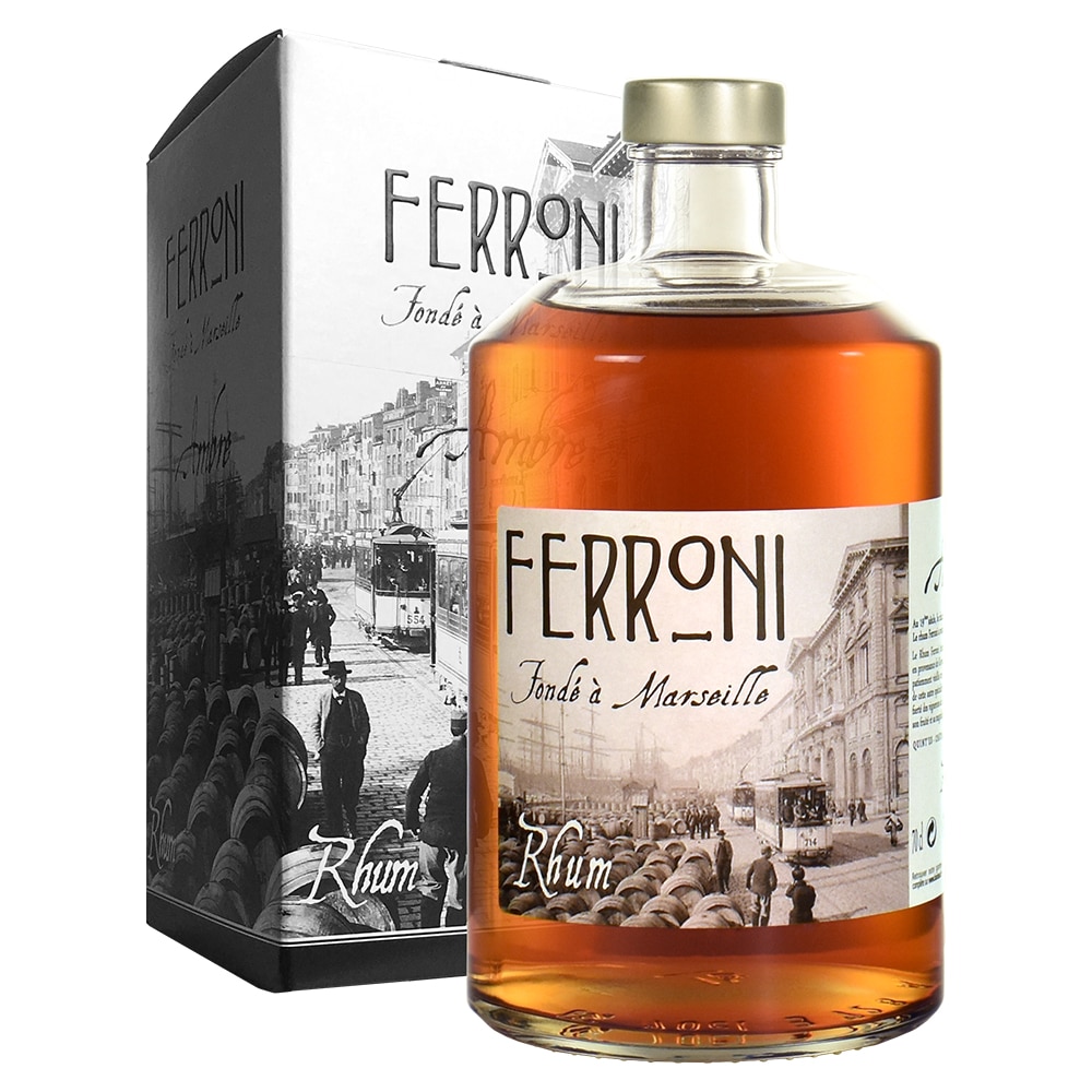 Rhum Ferroni Ambré - finition Rasteau - Maison Ferroni