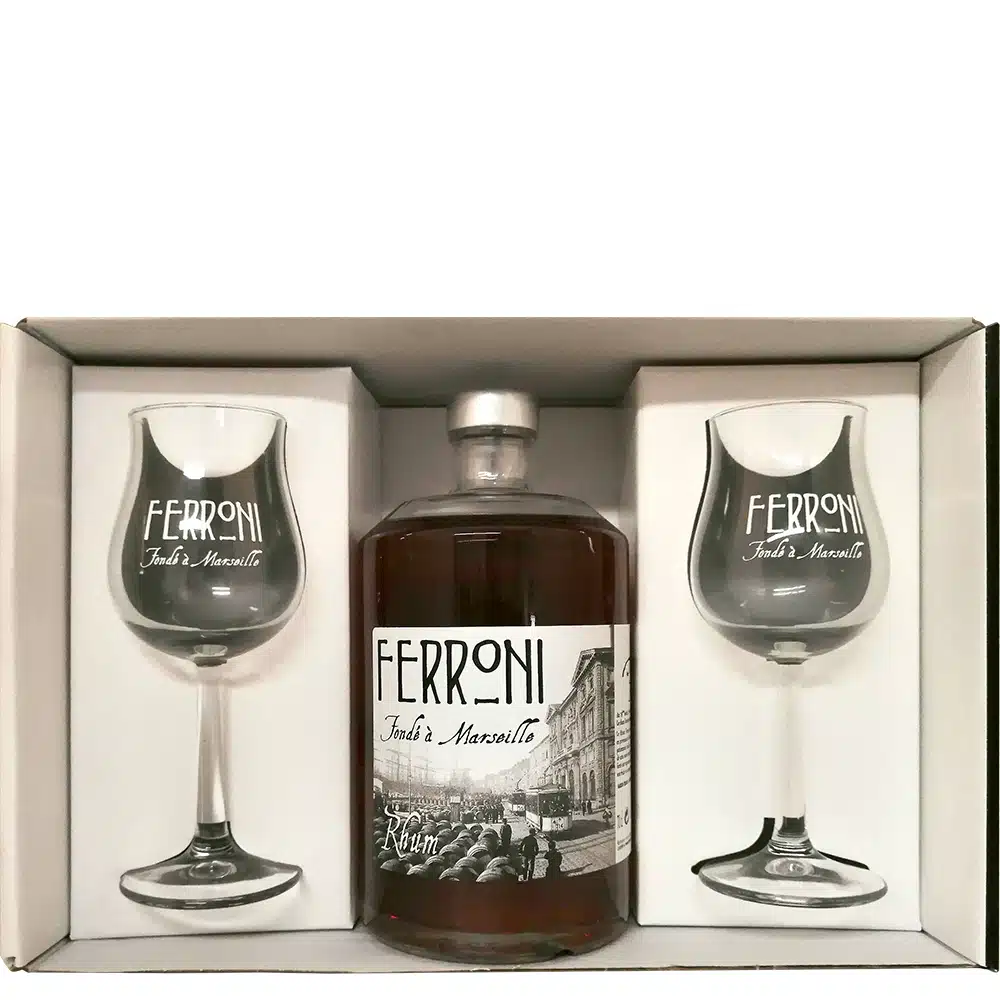 Coffret Rhum Ambre - Maison Ferroni