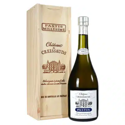 pastis millésimé chateau des creissauds 2017