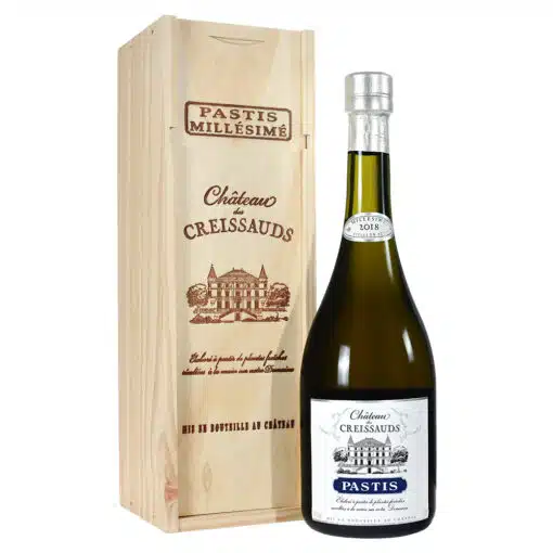 pastis chateau des creissauds millésime 2018