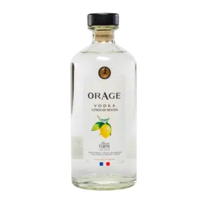 orage vodka citron de menton