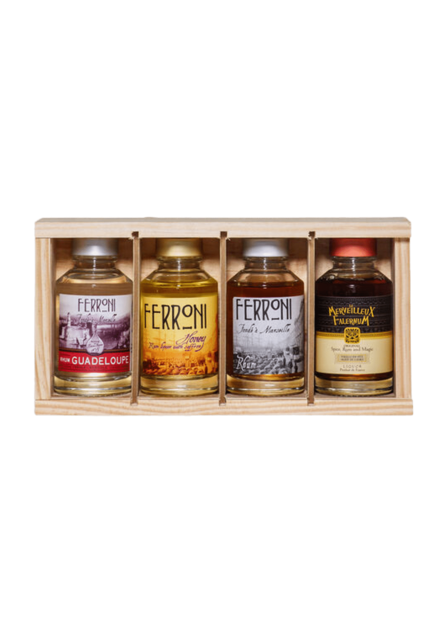 Coffret de rhum Coffret Cadeau de Rhum Au Brin de Paille