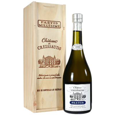 pastis chateau des creissauds millésime 2019