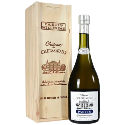 pastis chateau des creissauds millésime 2019