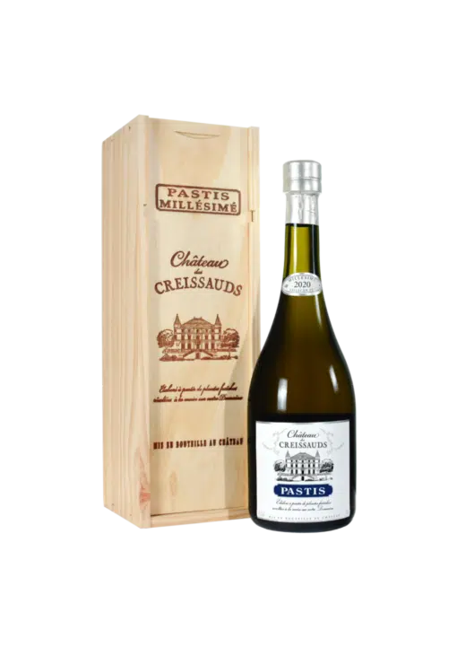 pastis chateau des creissauds millésime 2020