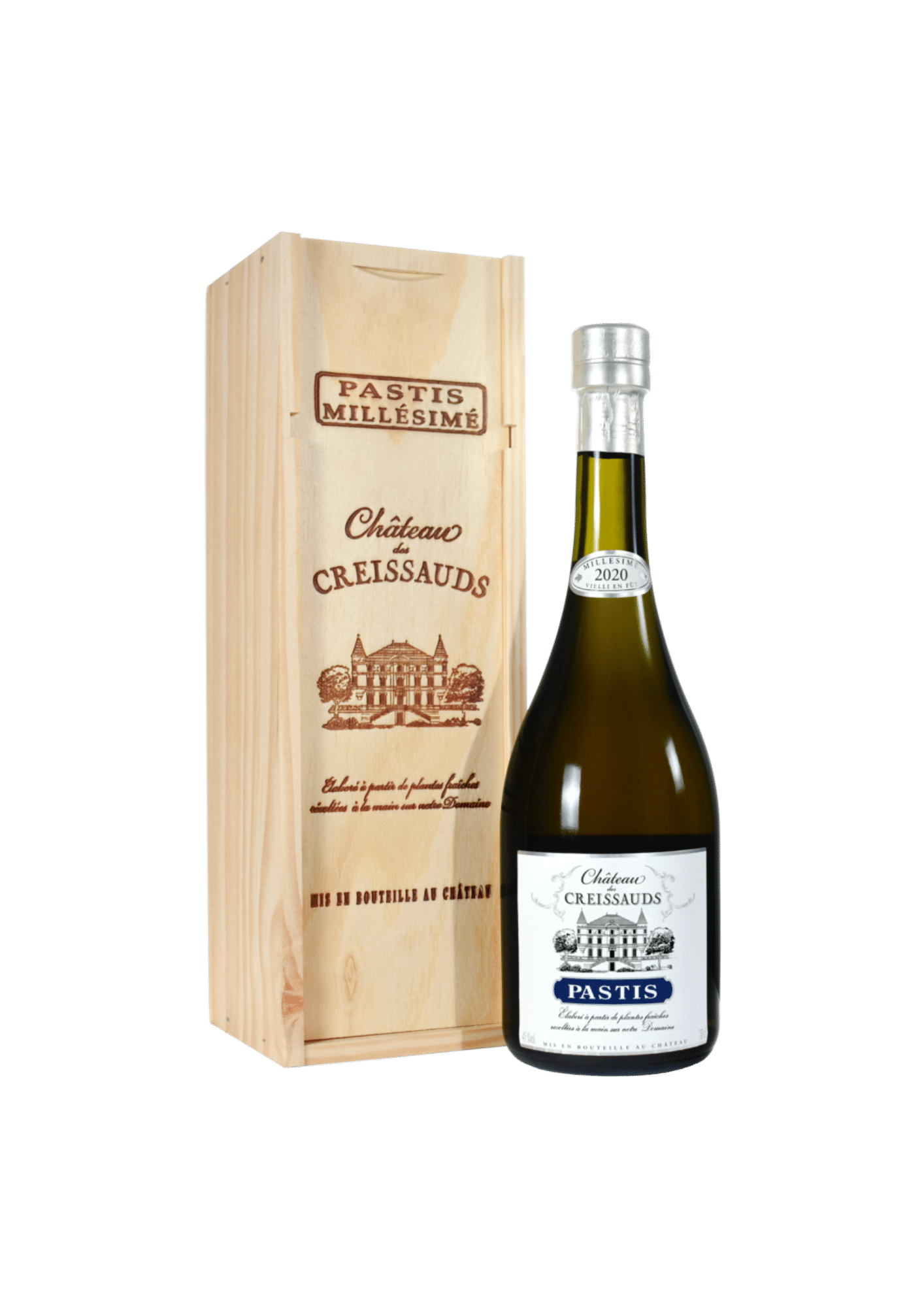 Pastis Millésimé Château des Creissauds - Maison Ferroni