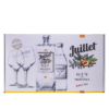 Coffret GIN JUILLET, ARCHIBALD TONIC + 2 VERRES
